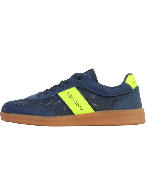 Sapatilhas Teddy Smith Z.Serr para Homem - Azul Marinho/Amarelo - Kiabi Sapatilhas Teddy Smith Z.Serr para Homem - Azul Marinho/Amarelo - Kiabi