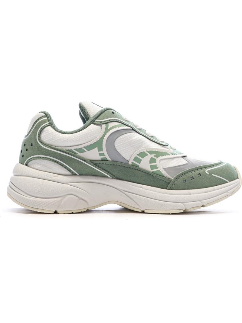Sapatilhas Tommy Hilfiger Archive 25 para Mulher Branco/Verde Bege - Kiabi