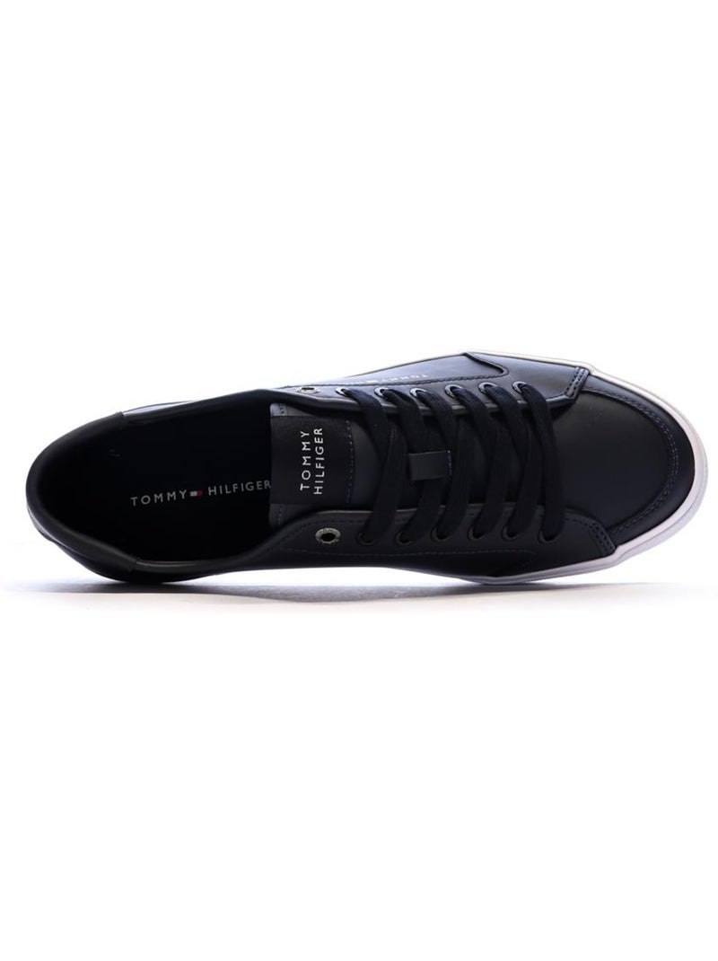 Sapatilhas Tommy Hilfiger Core Corporate Vulc para Homem Azul-marinho - Kiabi