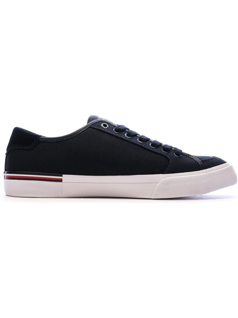 Sapatilhas Tommy Hilfiger Core Corporate Vulcs para Homem Azul-marinho - Kiabi