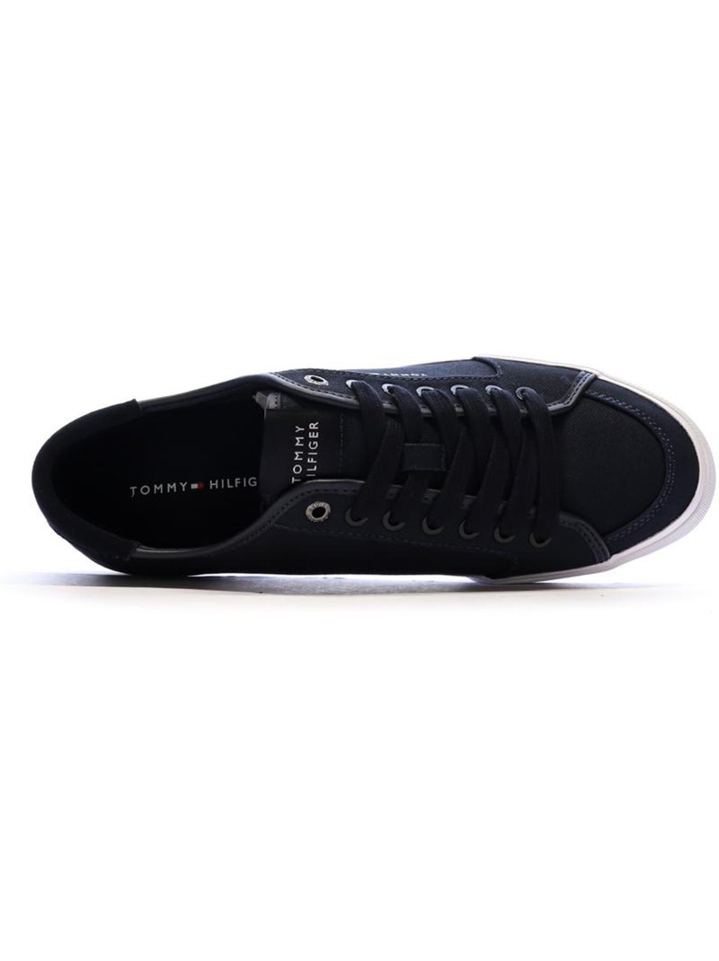 Sapatilhas Tommy Hilfiger Core Corporate Vulcs para Homem Azul-marinho - Kiabi