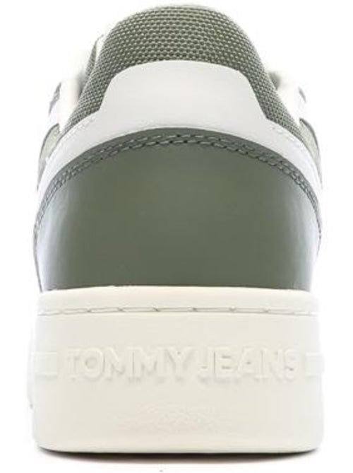 Sapatilhas Tommy Hilfiger Cupsole Branco/Verde para Homem - Kiabi Sapatilhas Tommy Hilfiger Cupsole Branco/Verde para Homem - Kiabi