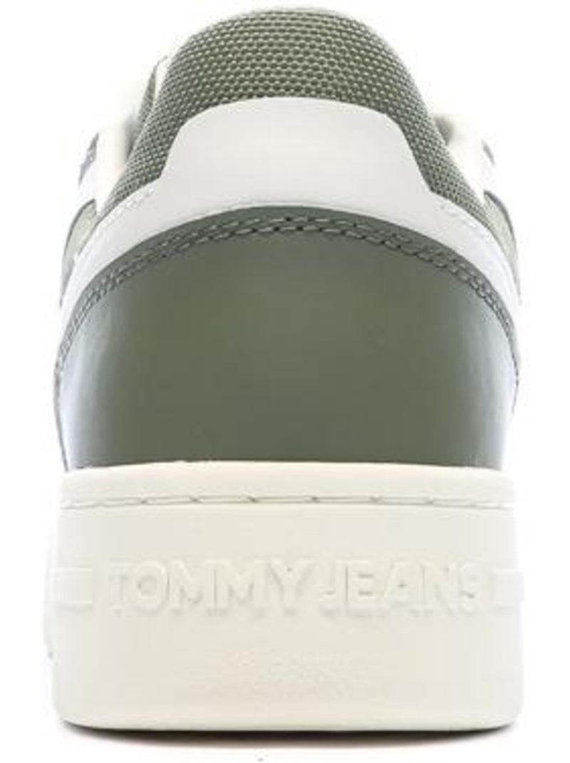 Sapatilhas Tommy Hilfiger Cupsole Branco/Verde para Homem Branco - Kiabi