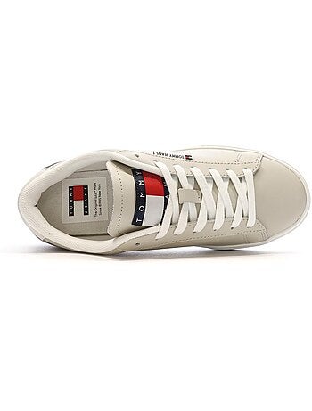 Sapatilhas Brancas de Mulher Tommy Hilfiger Cupsole