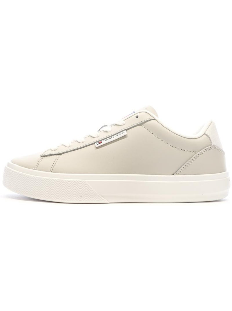 Sapatilhas Tommy Hilfiger Cupsole Cinzentas para Mulher Cinza-prateado - Kiabi