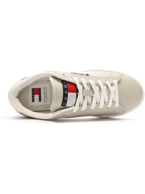Sapatilhas Tommy Hilfiger Cupsole Cinzentas para Mulher - Kiabi Sapatilhas Tommy Hilfiger Cupsole Cinzentas para Mulher - Kiabi