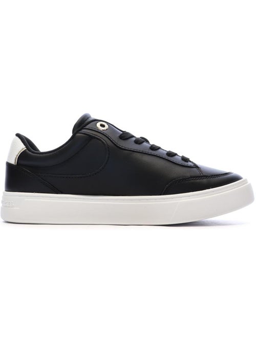 Sapatilhas Tommy Hilfiger Essential Chic Curtas Pretas para Mulher - Kiabi