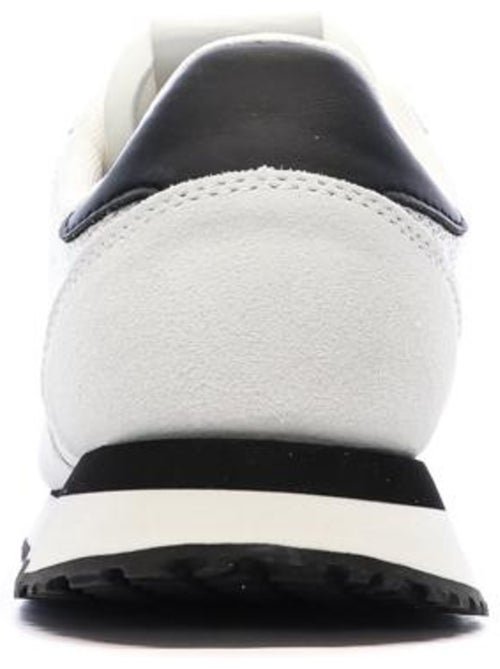 Sapatilhas tommy hilfiger eva runner em pele brancas/azul-marinho para homem - Kiabi