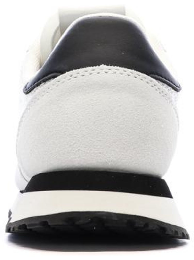 Sapatilhas tommy hilfiger eva runner em pele brancas/azul-marinho para homem Branco - Kiabi