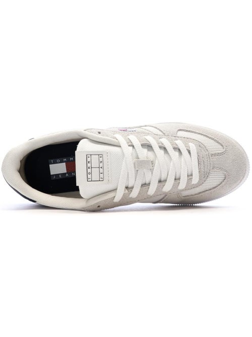 Sapatilhas tommy hilfiger harlem para homem em cinzento, branco e azul-marinho - Kiabi