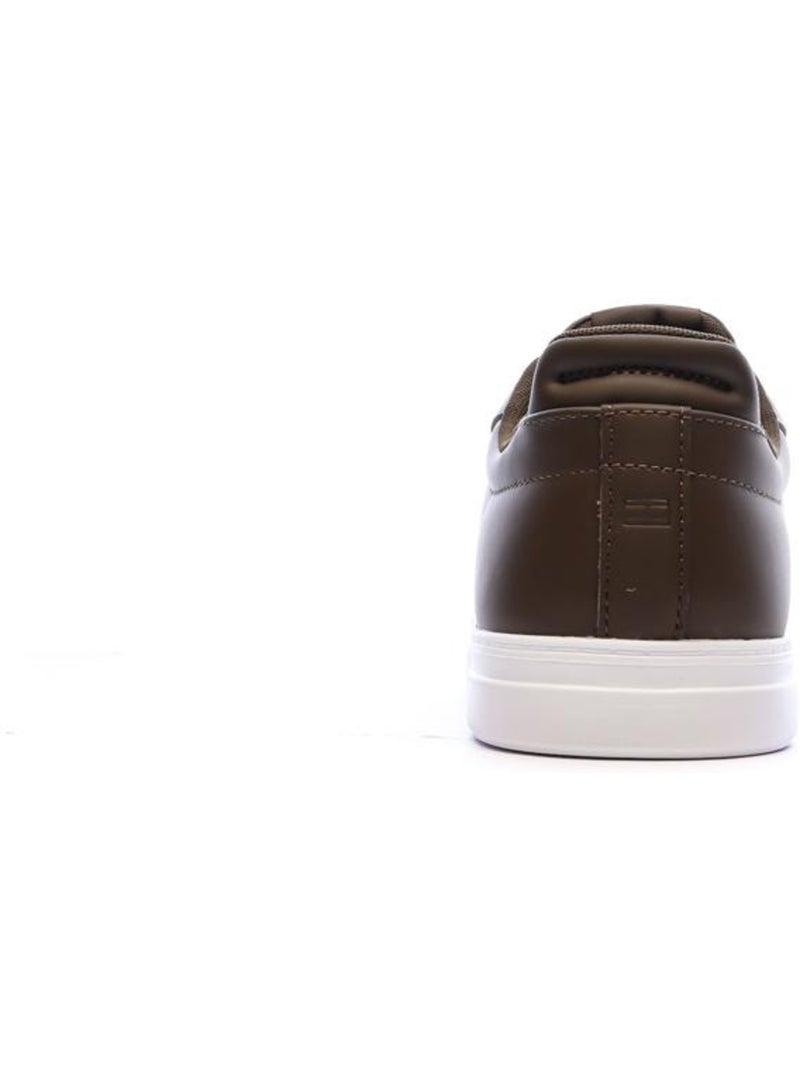 Sapatilhas Tommy Hilfiger Icon Castanhas para Homem Castanho-capuccino - Kiabi