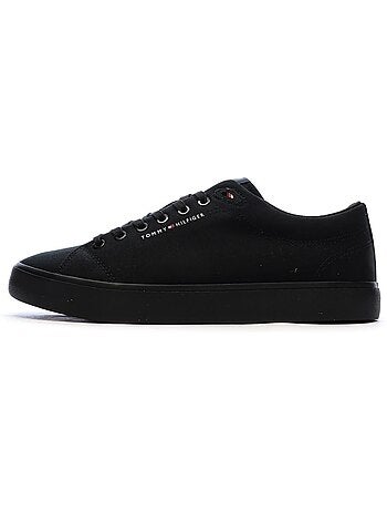 Sapatilhas Tommy Hilfiger Th Hi Vulc Low Core Pretas para Homem