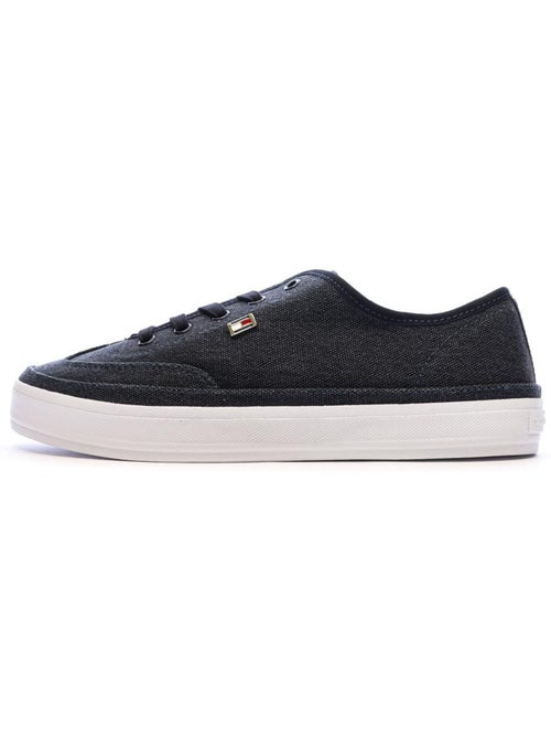 Sapatilhas Tommy Hilfiger Washed Marinhas para Mulher - Kiabi Sapatilhas Tommy Hilfiger Washed Marinhas para Mulher - Kiabi