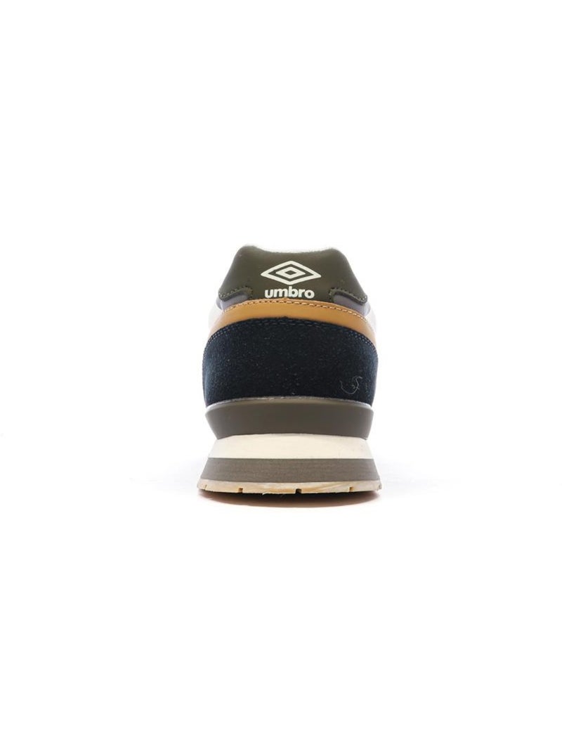 Sapatilhas Umbro 973590 para Homem em Preto, Branco e Camel Preto - Kiabi