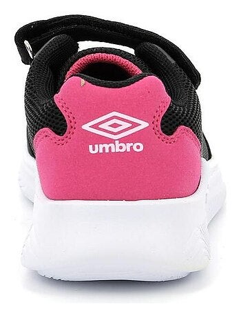 Sapatilhas Umbro Nateo para Menina - Preto/Rosa - Estilo e Conforto Desportivo