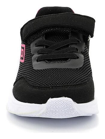Sapatilhas Umbro Nateo para Menina - Preto/Rosa - Estilo e Conforto Desportivo
