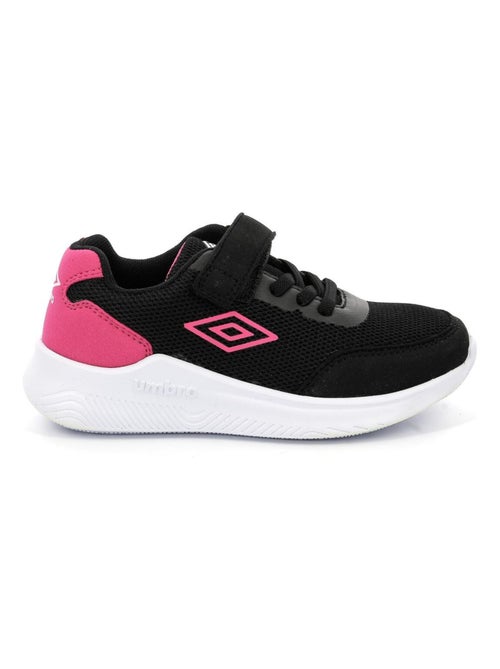 Sapatilhas Umbro Nateo para Menina - Preto/Rosa - Estilo e Conforto Desportivo - Kiabi