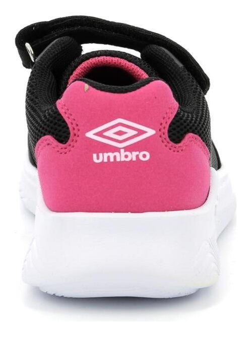 Sapatilhas Umbro Nateo para Menina - Preto/Rosa - Estilo e Conforto Desportivo - Kiabi