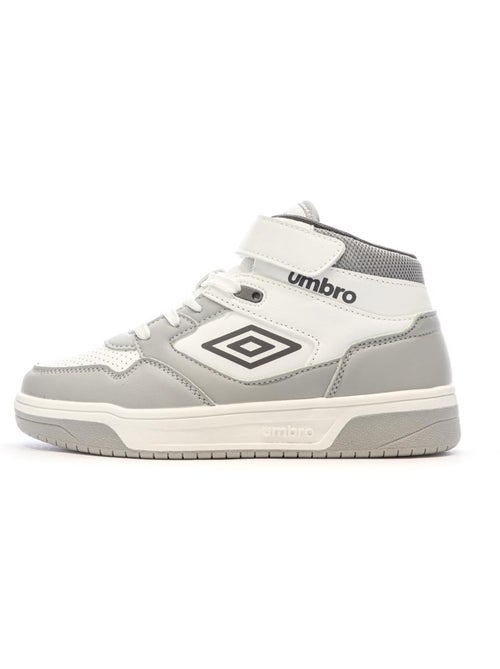 Sapatilhas Umbro Olly para Menino Branco/Cinzento - Kiabi
