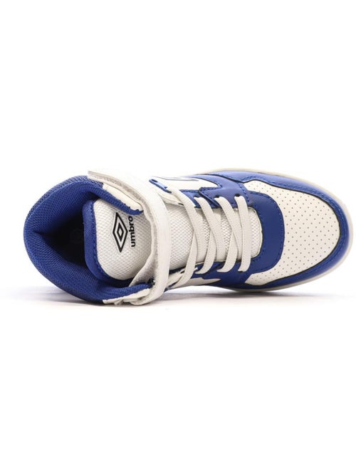 Sapatilhas Umbro Olly VLC para Menino, Azul, Branco e Vermelho - Kiabi