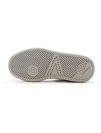 Sapatilhas umbro olly vlc para menino em cinzento, branco e vermelho