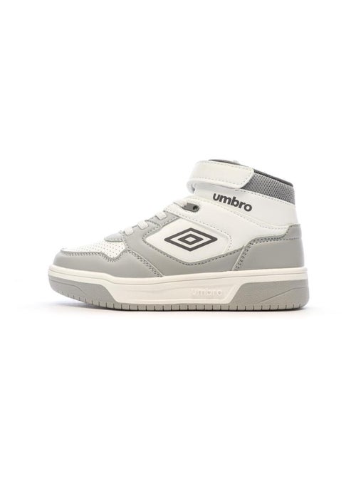 Sapatilhas Umbro Olly VLC para Menino em Cinzento, Branco e Vermelho - Kiabi