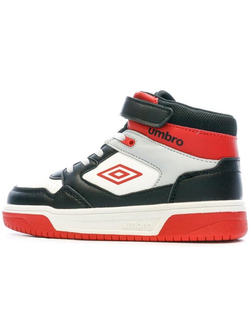 Sapatilhas Umbro Olly VLC para Menino em Preto, Vermelho e Branco - Kiabi