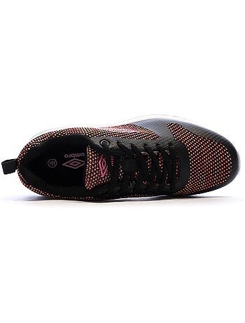 Sapatilhas Umbro Owen 2 para Rapaz Pretas/Vermelhas