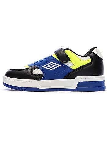 Sapatilhas umbro travys para menino - preto/azul/amarelo