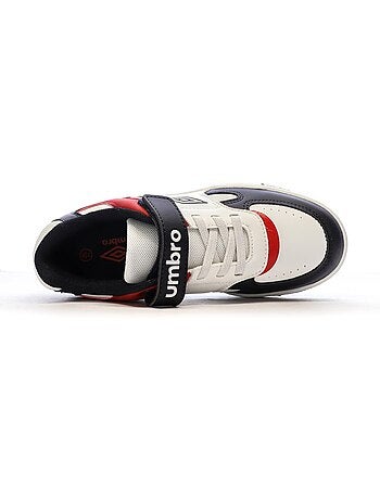 Sapatilhas Umbro Travys para Menino Brancas, Vermelhas e Azuis-Marinho