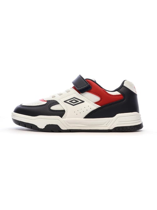 Sapatilhas Umbro Travys para Menino Brancas, Vermelhas e Azuis-Marinho - Kiabi