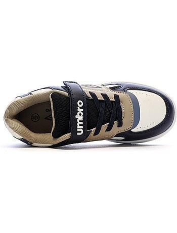 Sapatilhas umbro travys para menino - preto/azul/amarelo