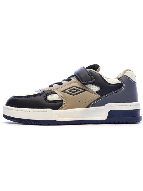 Sapatilhas umbro travys para menino brancas/azul-marinho/pretas - Kiabi