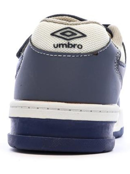 Sapatilhas umbro travys para menino brancas/azul-marinho/pretas - Kiabi