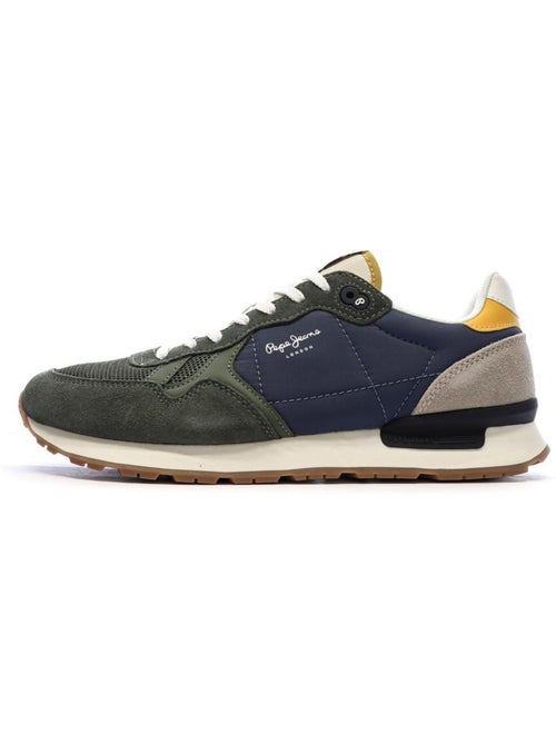 Sapatilhas Verdes Masculinas Pepe Jeans Brit Prints - Kiabi Sapatilhas Verdes Masculinas Pepe Jeans Brit Prints - Kiabi