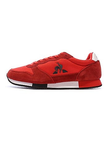 Sapatilhas Vermelhas Masculinas Le Coq Sportif Alpha