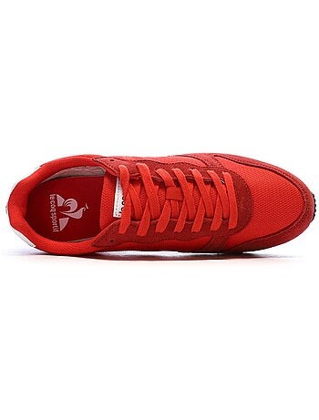Sapatilhas vermelhas masculinas le coq sportif alpha