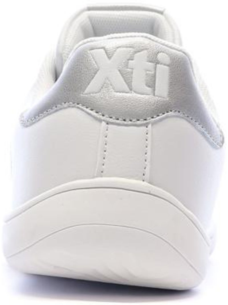 Sapatilhas xti plata brancas e prateadas para mulher Branco - Kiabi