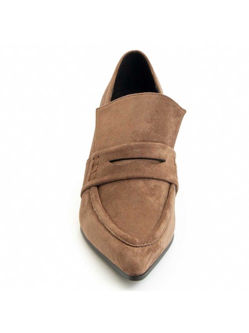 Sapato Com Salto Material Sintético E Têxtil Montevita - Kiabi Sapato Com Salto Material Sintético E Têxtil Montevita - Kiabi