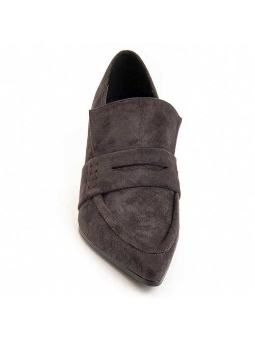 Sapato Com Salto Material Sintético E Têxtil Montevita - Kiabi Sapato Com Salto Material Sintético E Têxtil Montevita - Kiabi