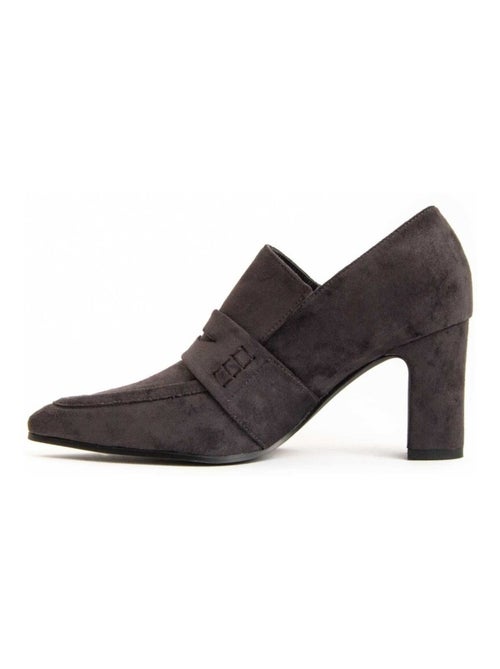 Sapato Com Salto Material Sintético E Têxtil Montevita - Kiabi Sapato Com Salto Material Sintético E Têxtil Montevita - Kiabi