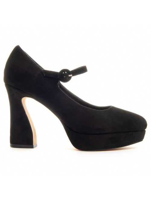 Sapato Com Salto Material Sintético E Têxtil Montevita - Kiabi Sapato Com Salto Material Sintético E Têxtil Montevita - Kiabi