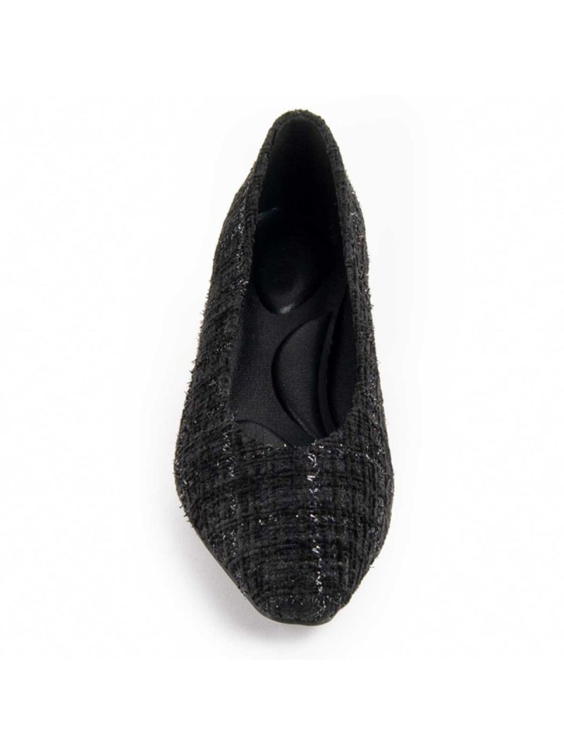 Sapato Com Salto Material Sintético Montevita Preto - Kiabi