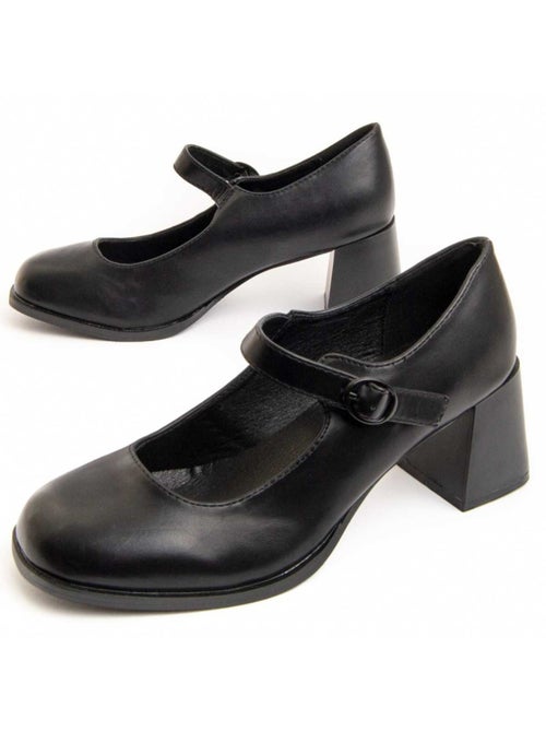 Sapato Com Salto Material Sintético Montevita - Kiabi Sapato Com Salto Material Sintético Montevita - Kiabi