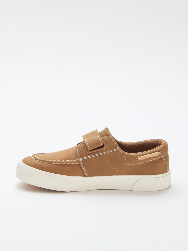Sapato de marinheiro Castanho - Kiabi