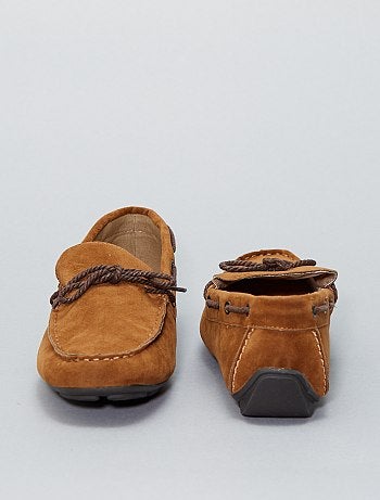 Sapato de vela em pele sintética - Kiabi