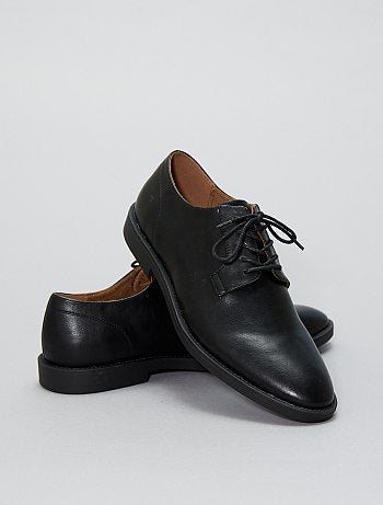 Sapatos citadinos em pele sintética - Kiabi