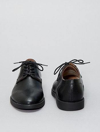 Sapatos citadinos em pele sintética - Kiabi