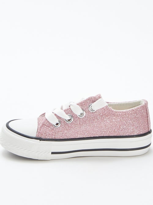 Sapatos com efeito brilhante - Kiabi
