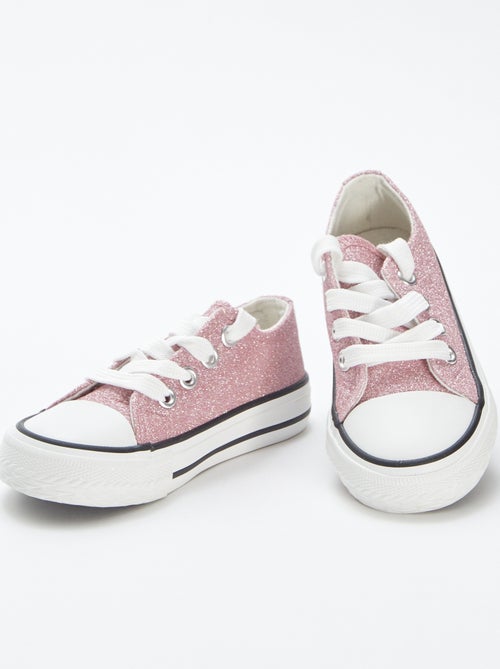 Sapatos com efeito brilhante - Kiabi